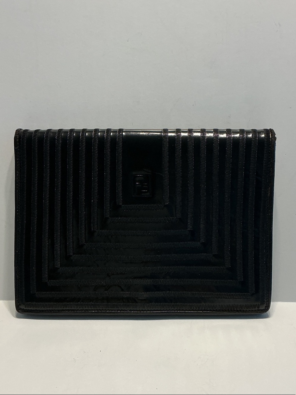 Fendi Vintage Leather Clutch Bag